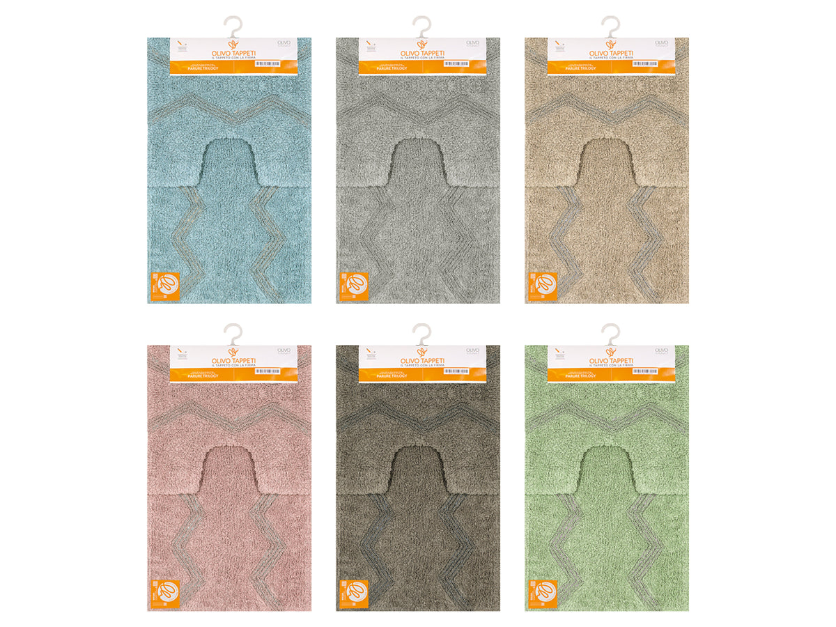 Parure trilogy 1 pz 45x75 - 2 pz 40x45