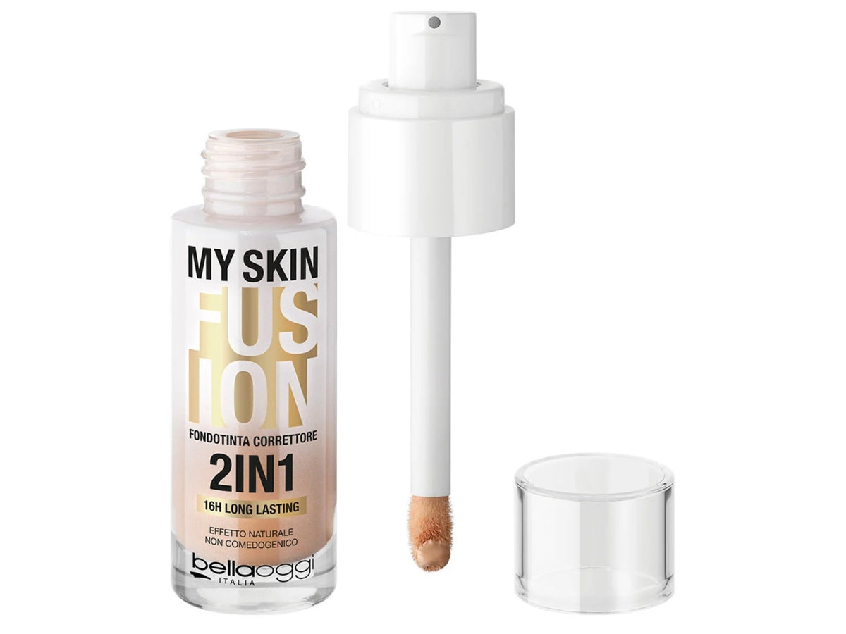 Bellaoggi my skin fusion foundcealer, fondotinta correttore n° 03Y tawny