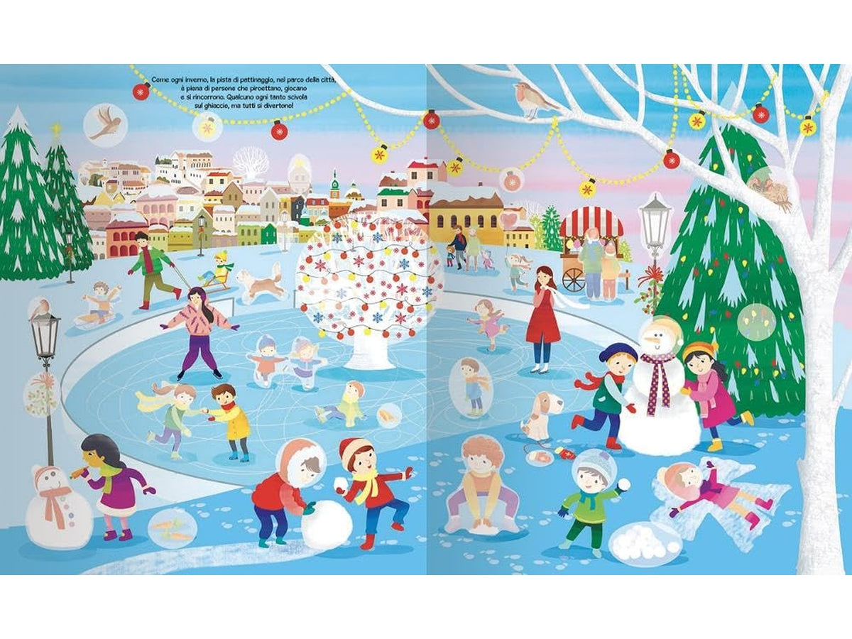 Libro il natale con 400 sticker