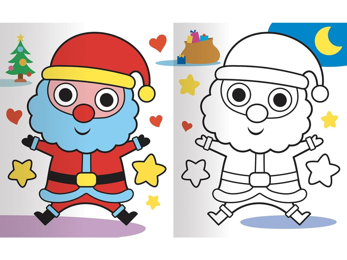 Libro colorare il natale
