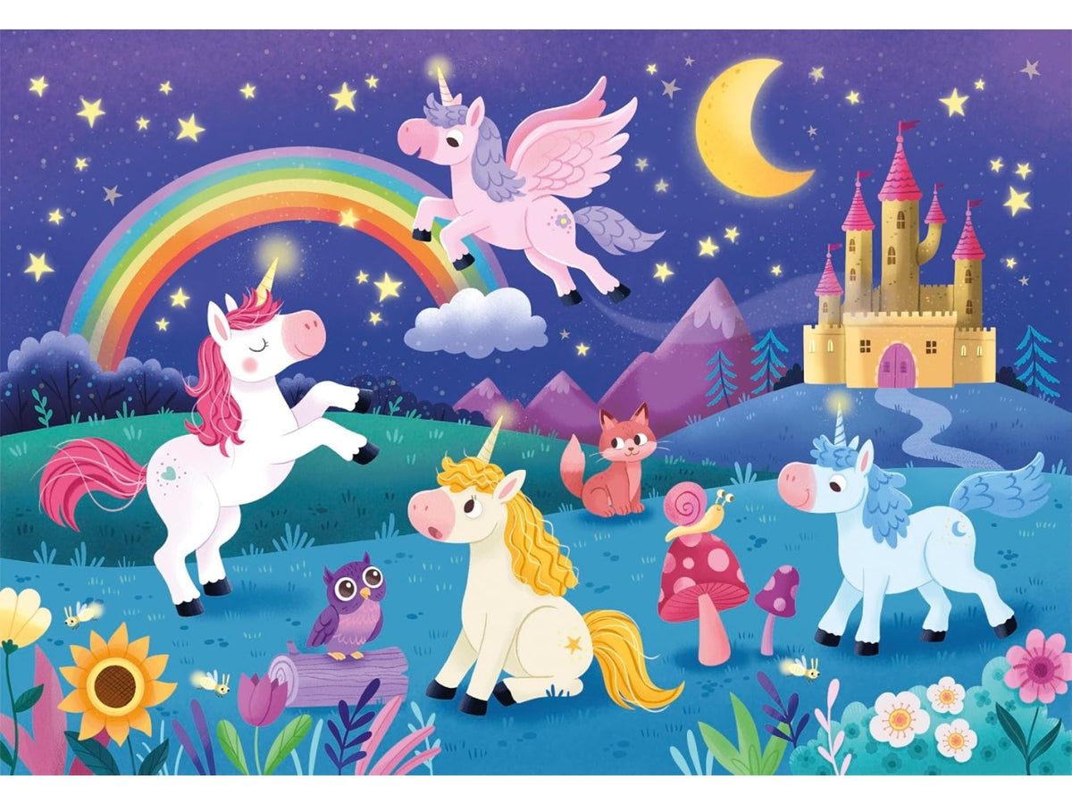 Puzzle 24 maxi unicorni