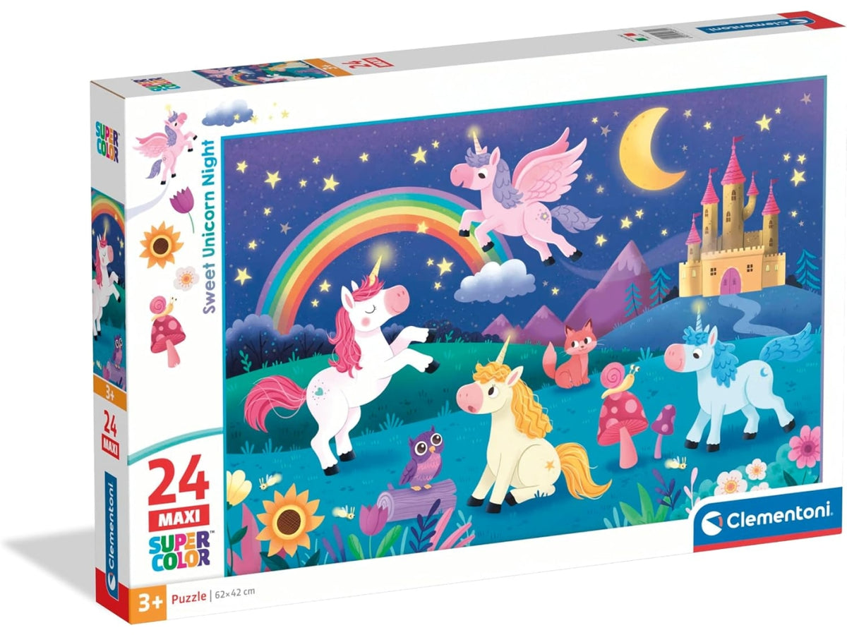 Puzzle 24 maxi unicorni