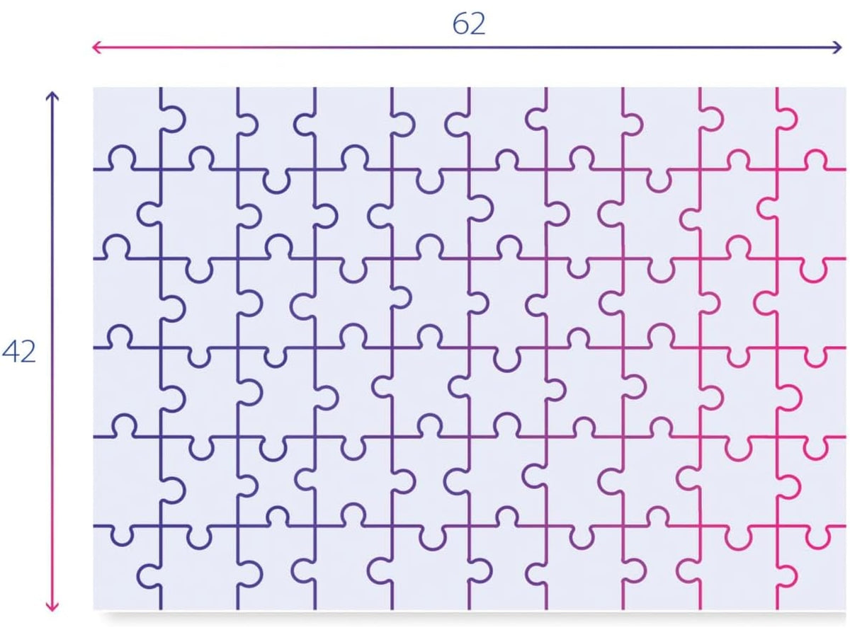 Puzzle 60 maxi unicorni