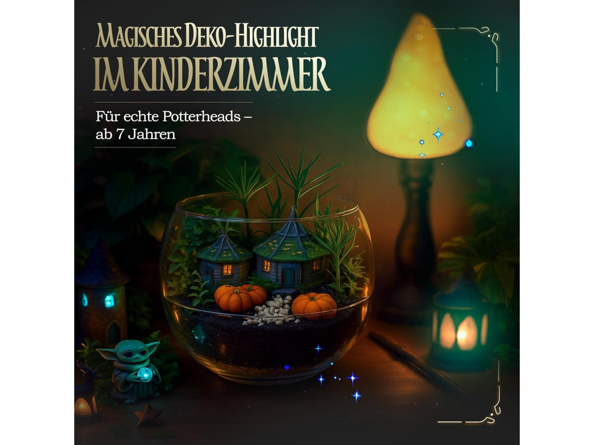 Harry potter hagrid's hut terrarium