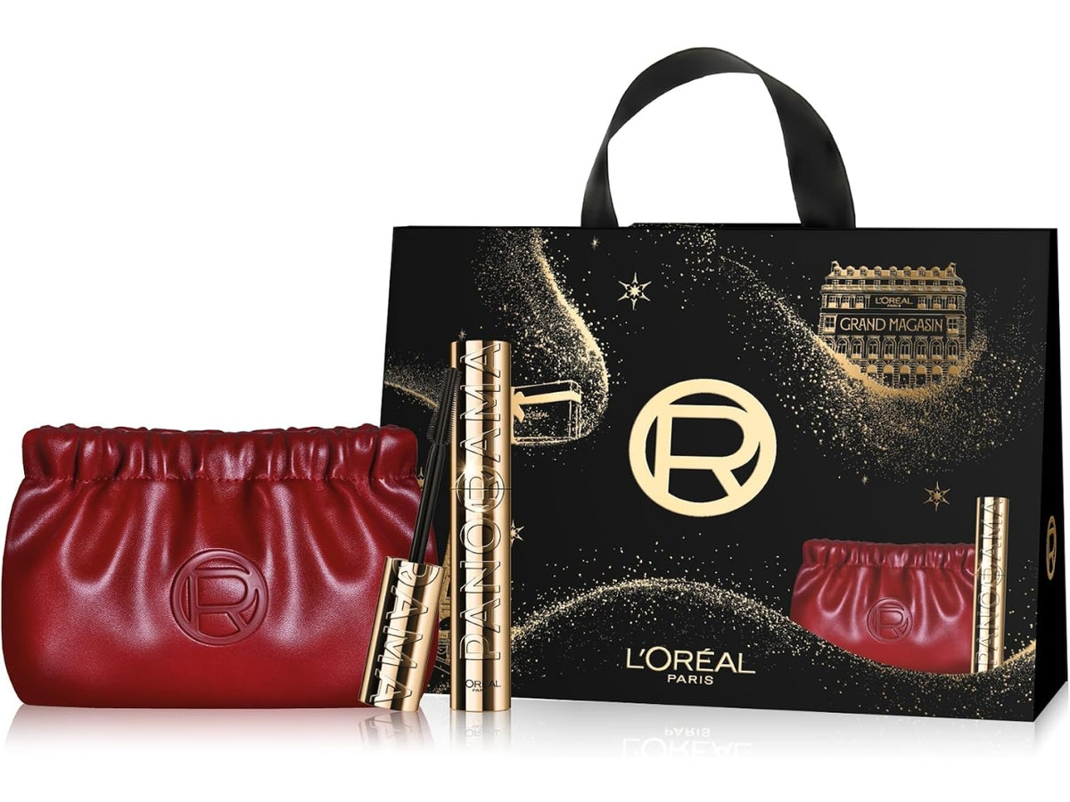 L'oreal pochette rossa panorama con make-up