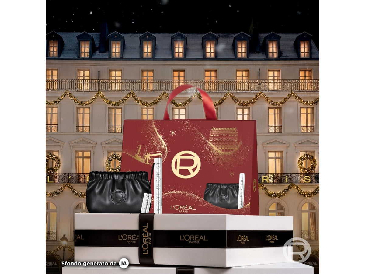 L'oreal pochette nera extensionist con mascara