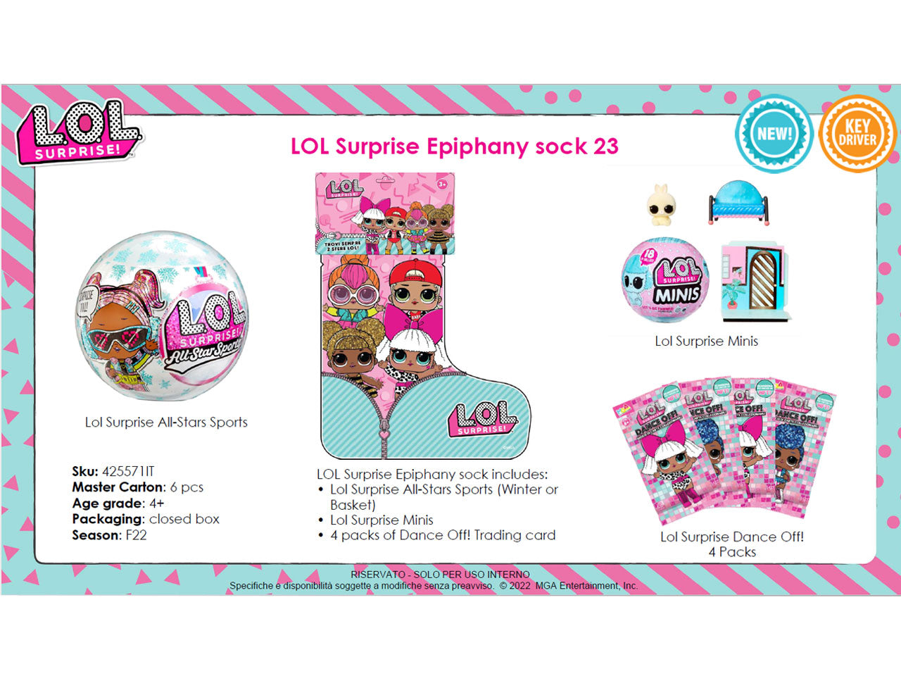 Lol calza della befana