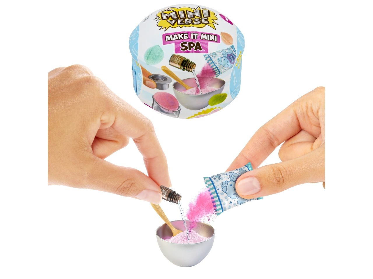 MGAs Miniverse: Make It Mini Spa - Creatività in Miniatura: Set con Accessori Realistici per Creare un Centro Benessere in Miniatura, Gioco Unisex per Bambini 8+ | MGA Entertainment