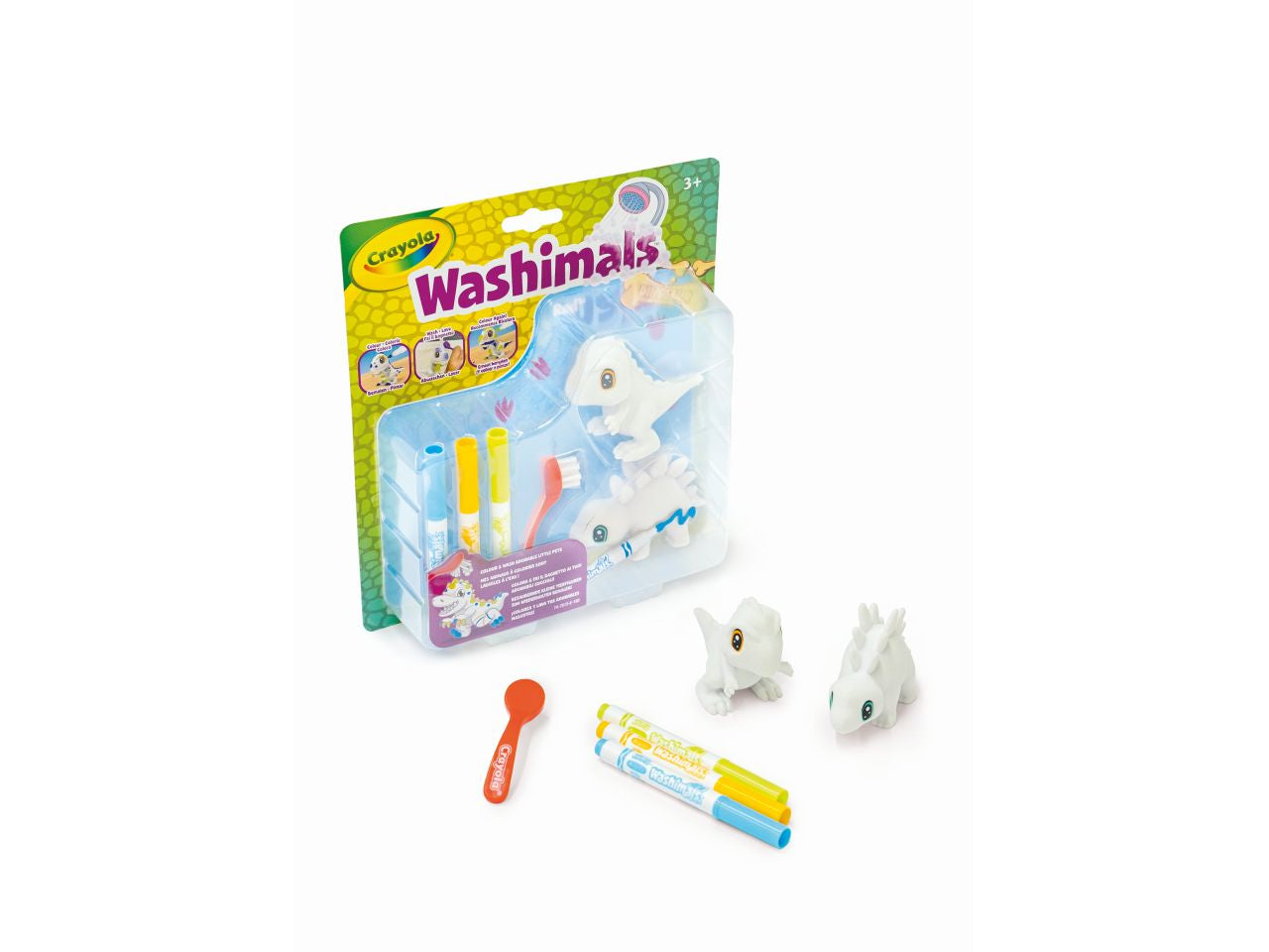 Washimals dino adventures set ricarica