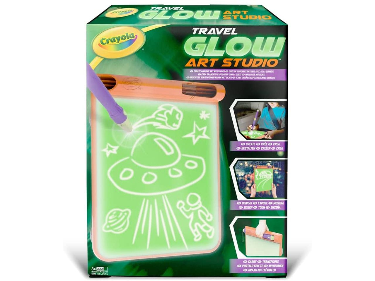 Travel glow art studio