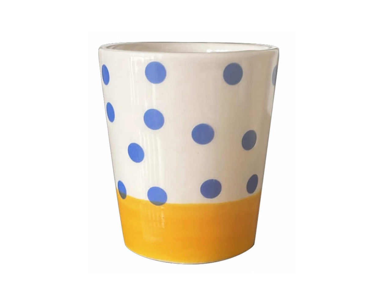 Cicchetto h.5,5cm colore giallo