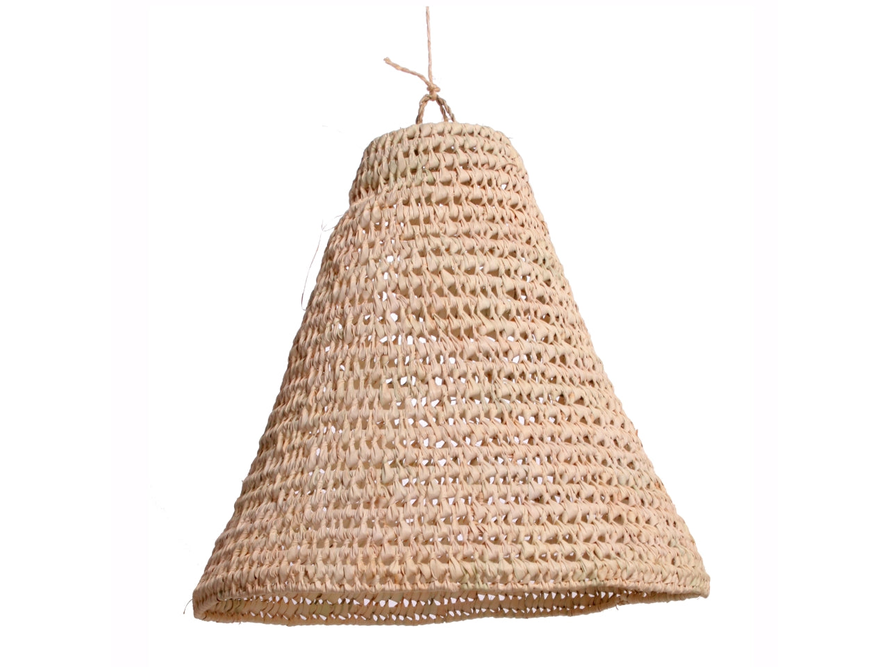 Lampadario boho in fibre naturali 45x46 cm - Missander