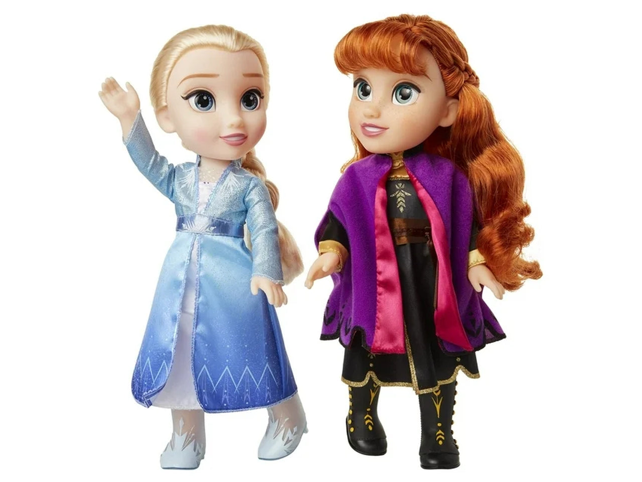 Disney princess anna and elsa 35cm singing sisters