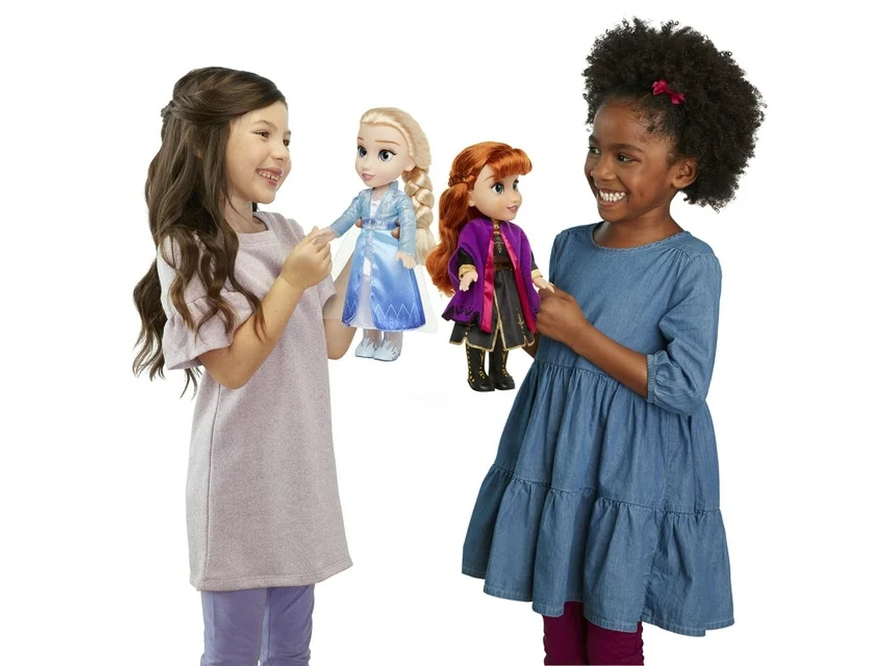Disney princess anna and elsa 35cm singing sisters