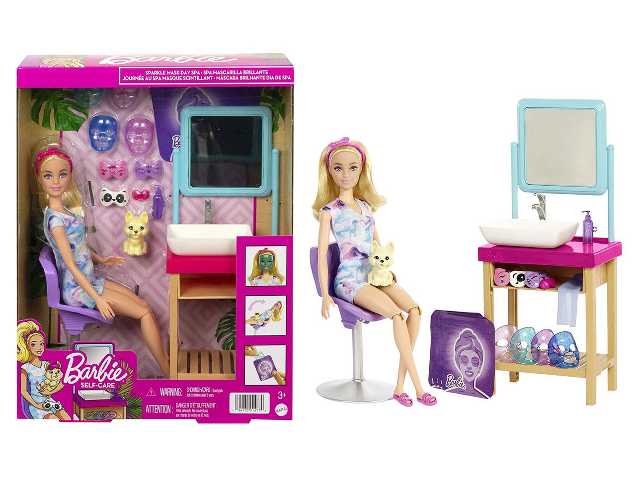 Barbie spa maschere di bellezza