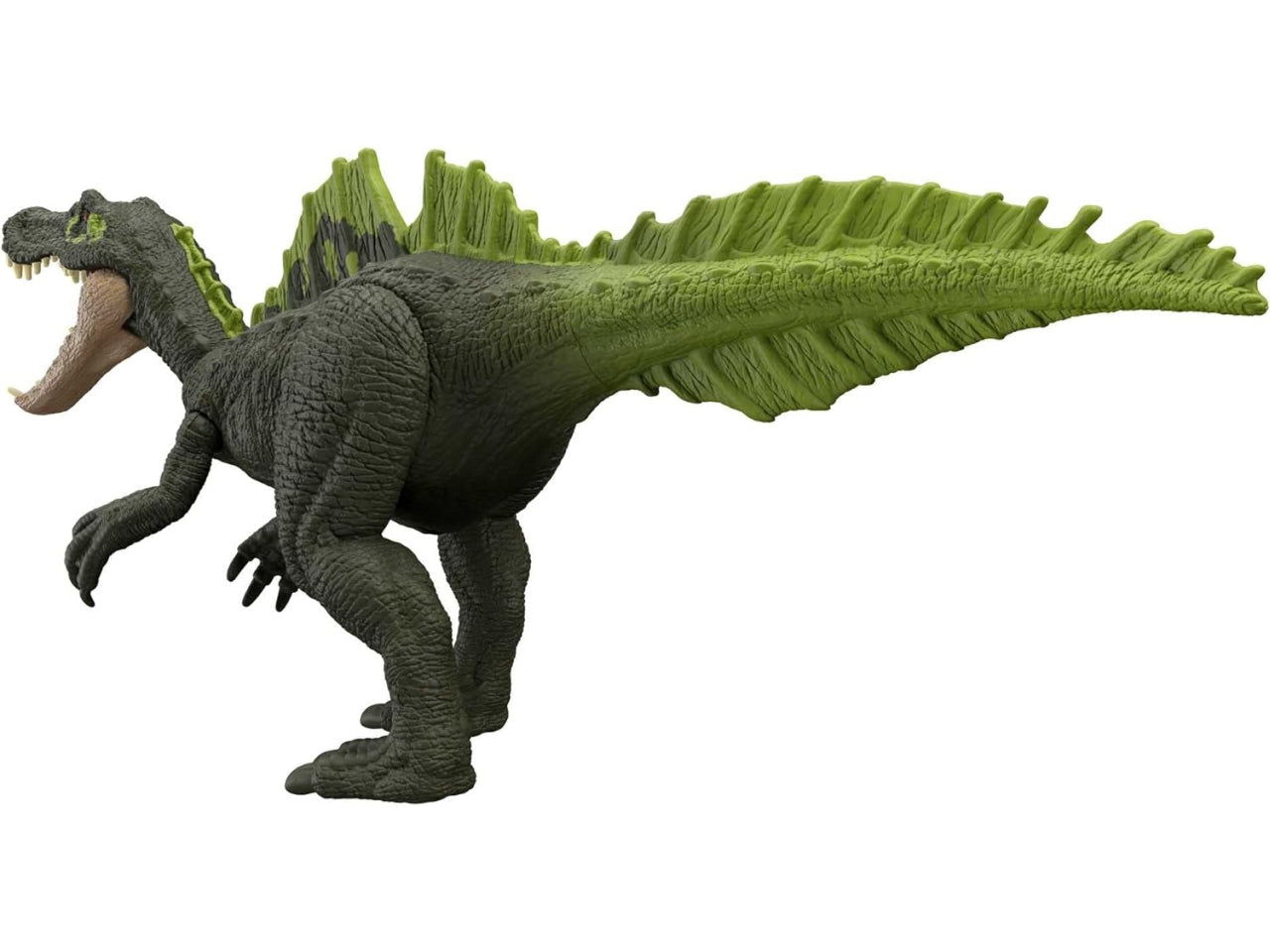 Jurassic World Dominion Assalto Ruggente - Ichthyovenator, dinosauro con ruggito e attacco con morsi, gioco classico e digitale, Giocattolo per Bambini 4+ Anni - Mattel