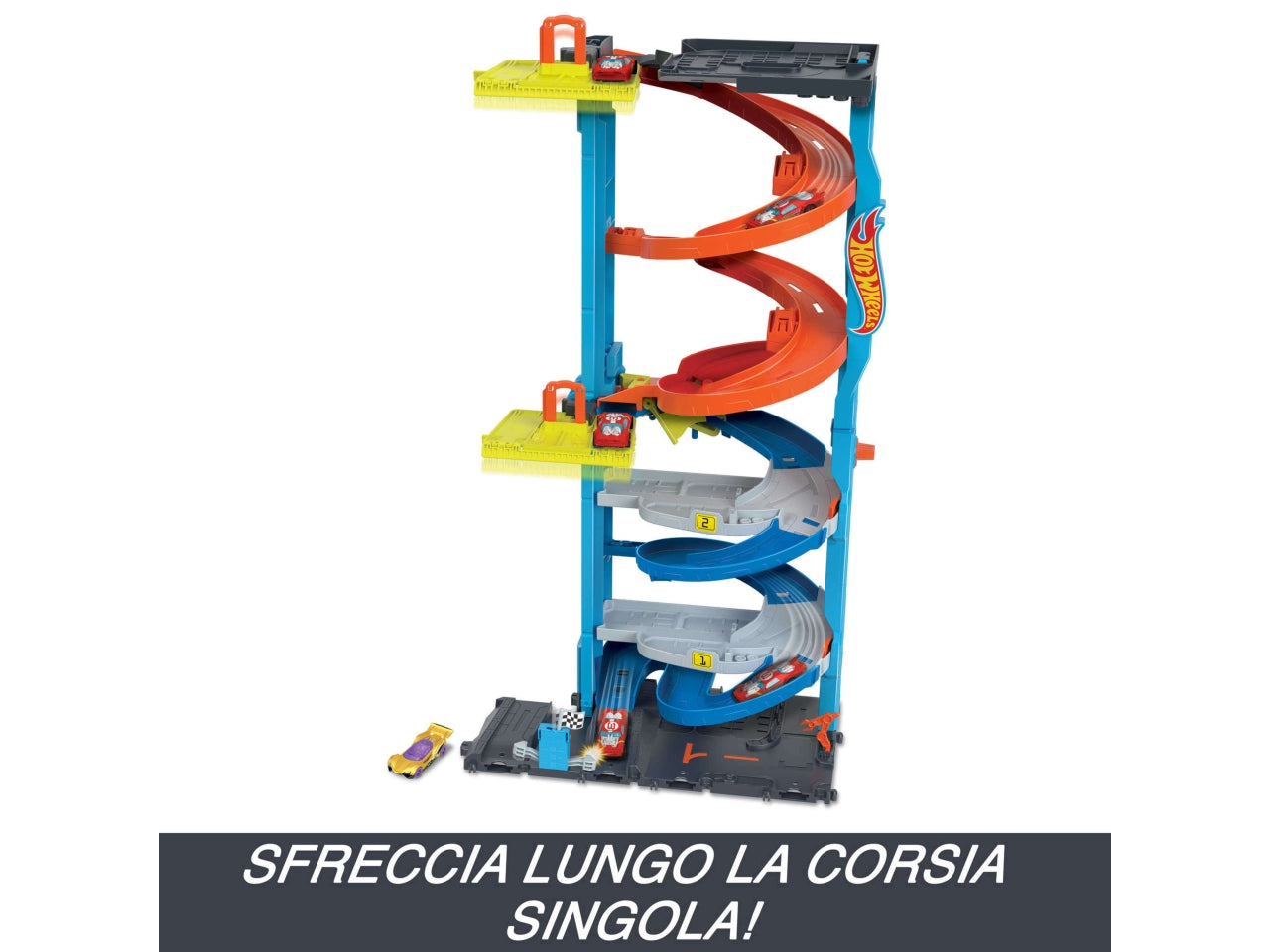 Hot Wheels City Garage "Torre Trasformabile" Playset | Mattel