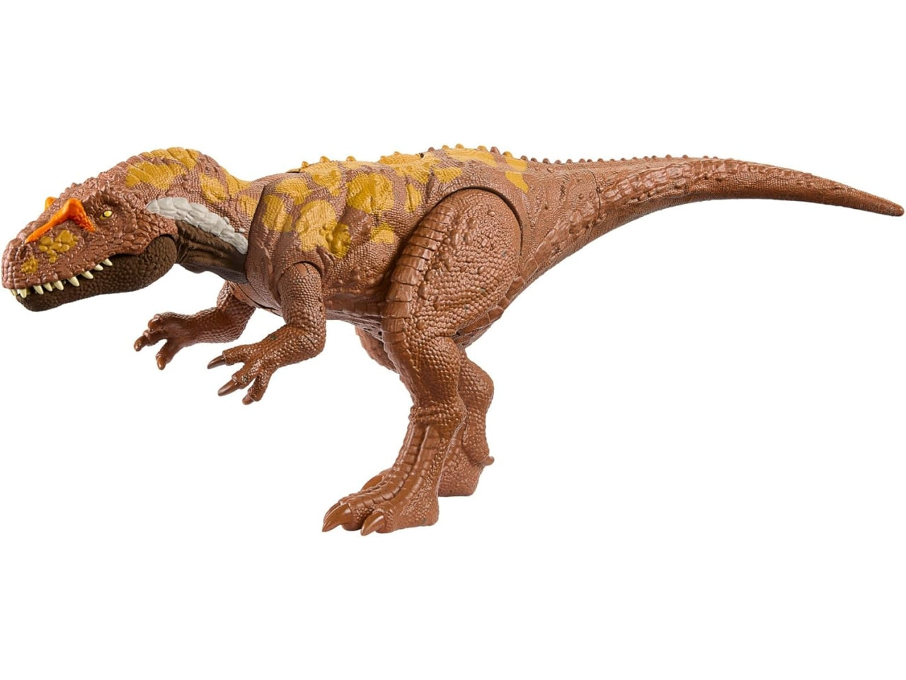 Jurassic World - Ruggito Selvaggio, Diabloceratopo, dinosauro con suoni e mossa d'attacco, dimensioni medie, snodato, con gioco digitale??, Giocattolo per Bambini 4+ Anni - Mattel