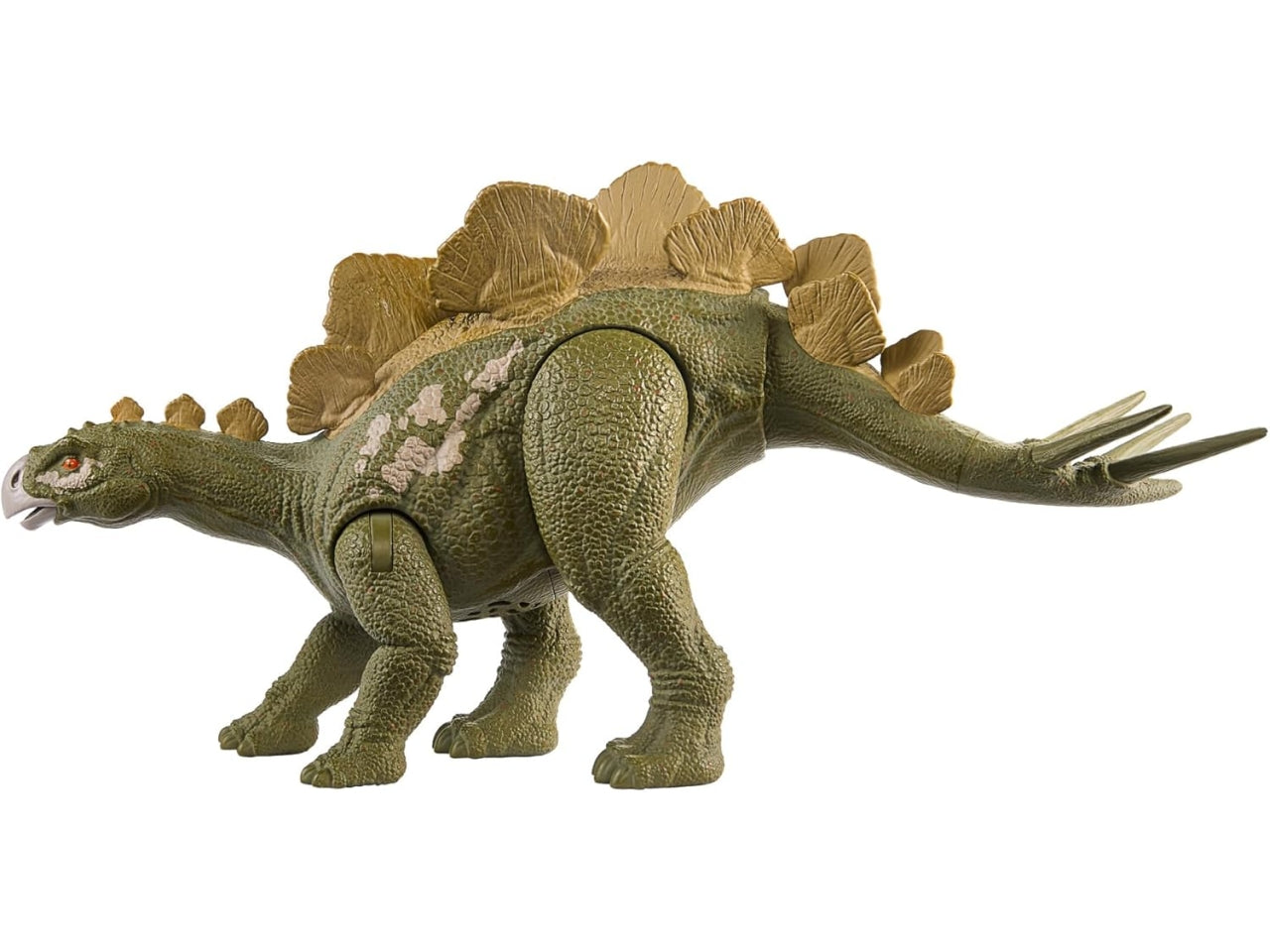 Jurassic World - Ruggito Selvaggio, Diabloceratopo, dinosauro con suoni e mossa d'attacco, dimensioni medie, snodato, con gioco digitale??, Giocattolo per Bambini 4+ Anni - Mattel
