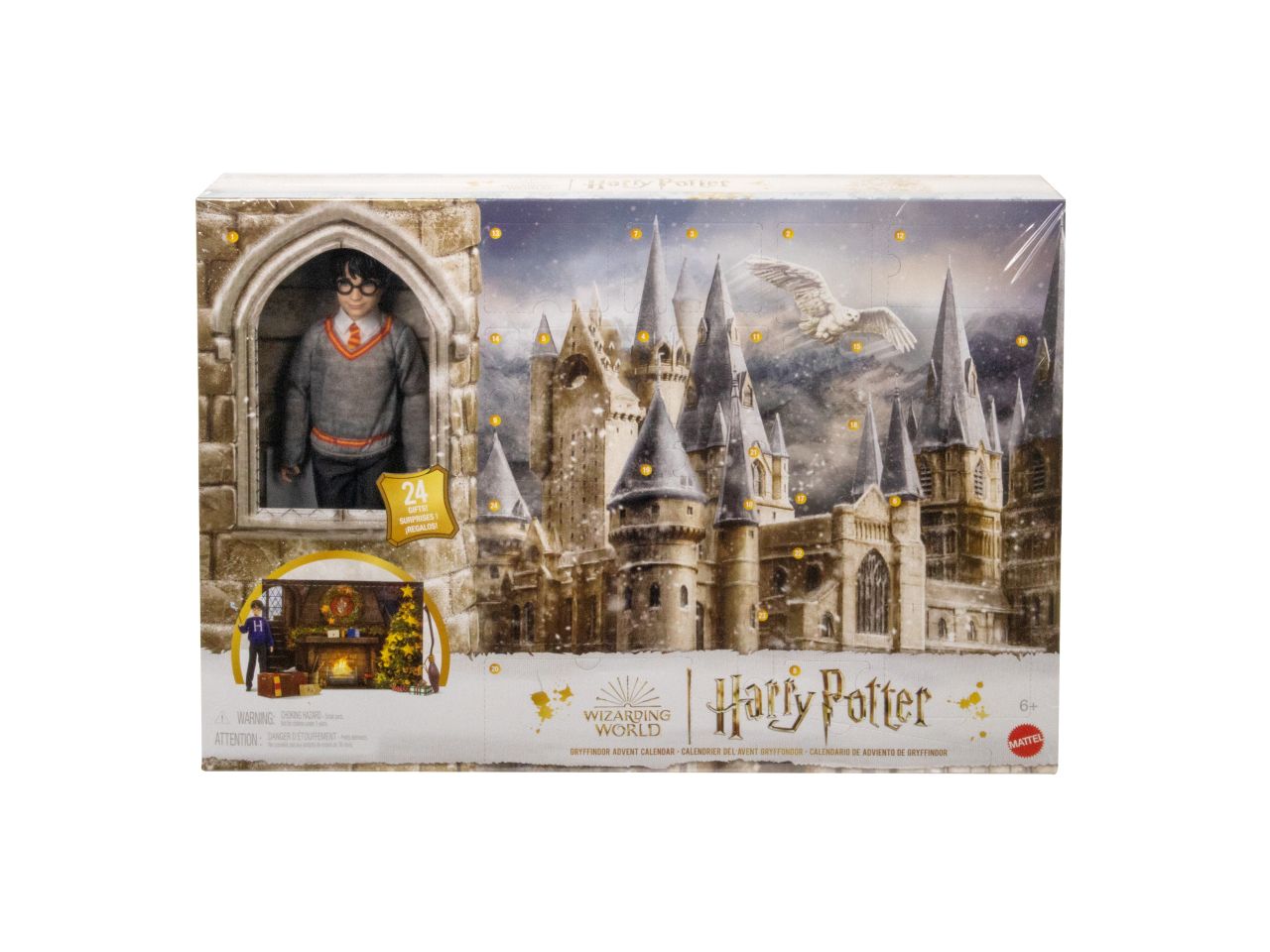Mattel harry potter calendario avvento personaggio harry potter con 25 accessori$