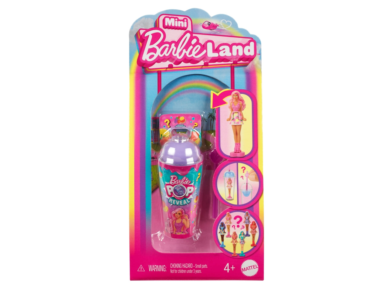 Barbie Mini barbieland pop reveal, Mini Dolls casuali per bambine, 4+ Mattel