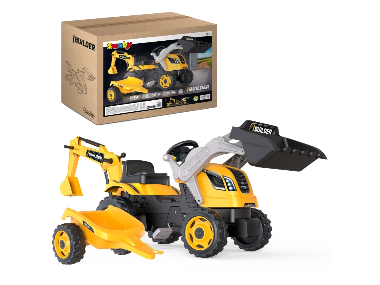 Trattore builder max - Smoby