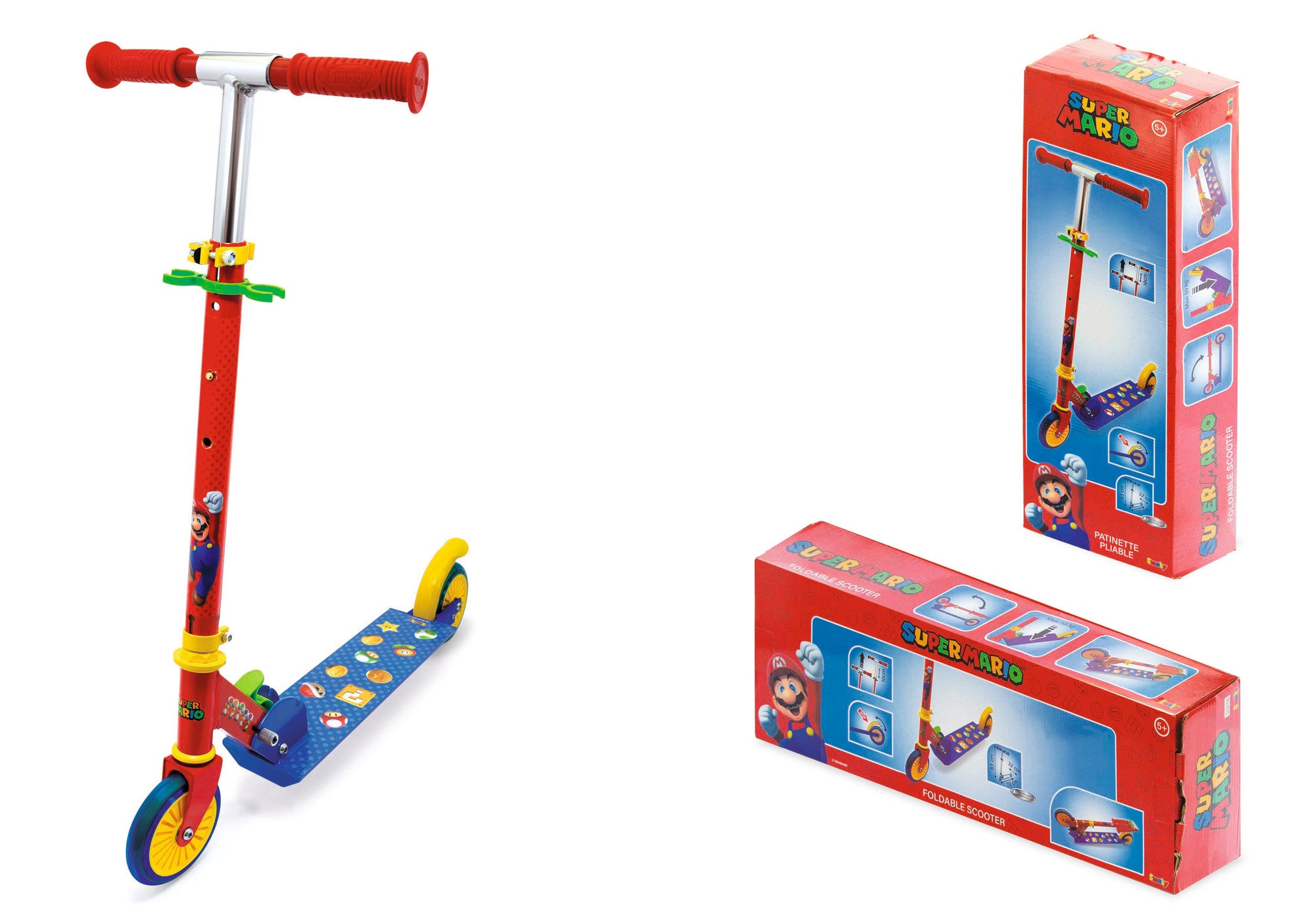 Super mario monopattino 2 ruote