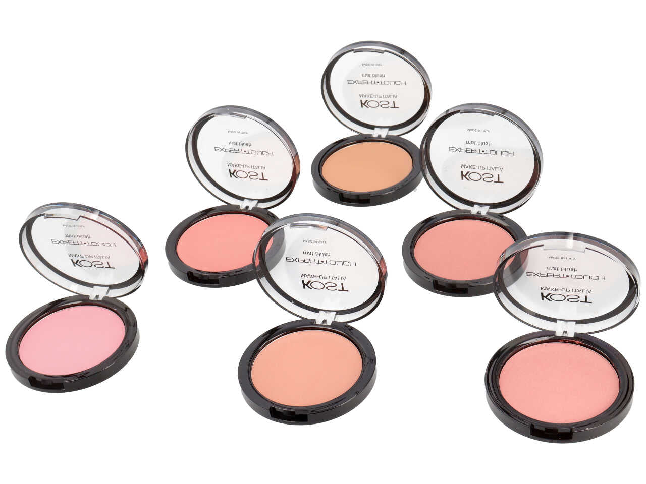 Blush expert touch expo 24 pezzi in 6 tonalità assortite - Kost