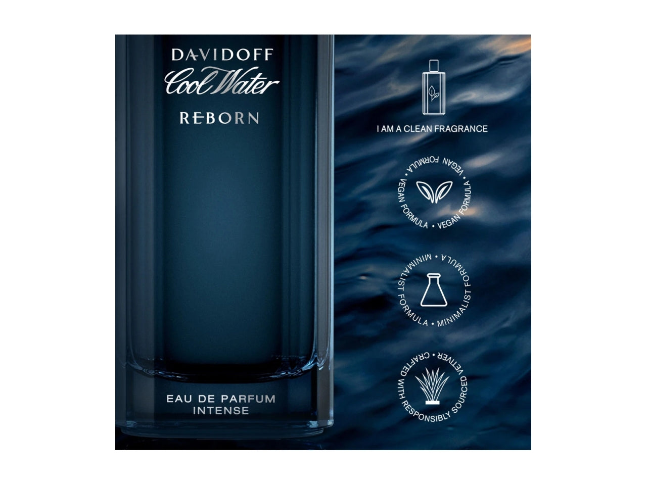 Profumo uomo Davidoff cool water reborn eau de parfum 50ml $