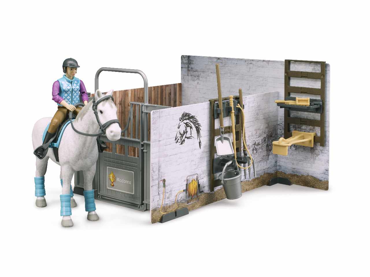 Stalla c/cavallo ed acc. 62506