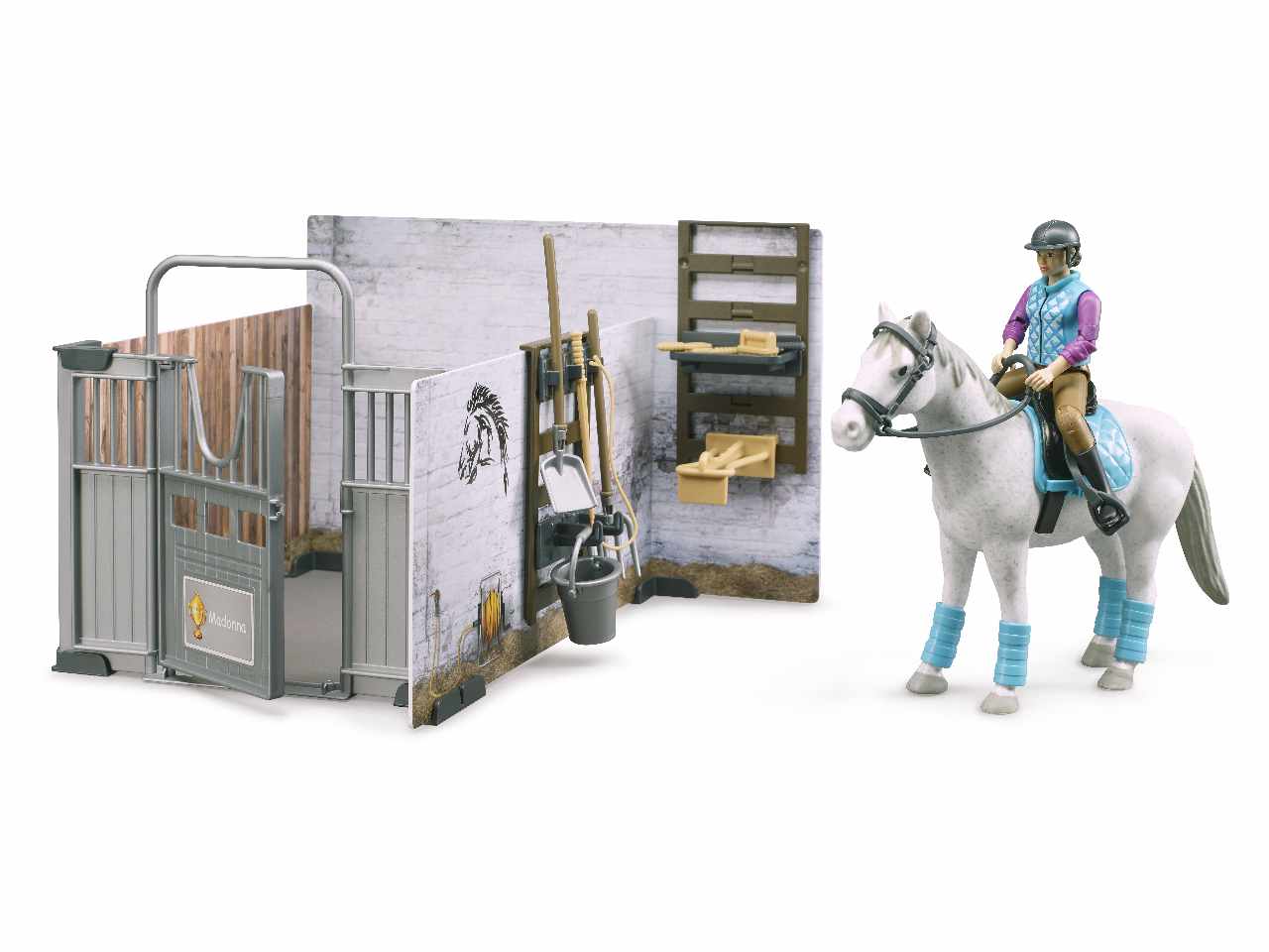 Stalla c/cavallo ed acc. 62506