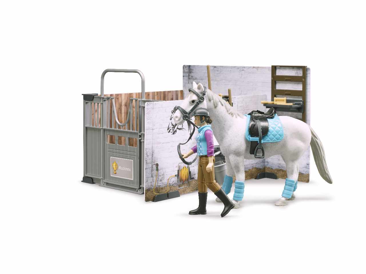 Stalla c/cavallo ed acc. 62506