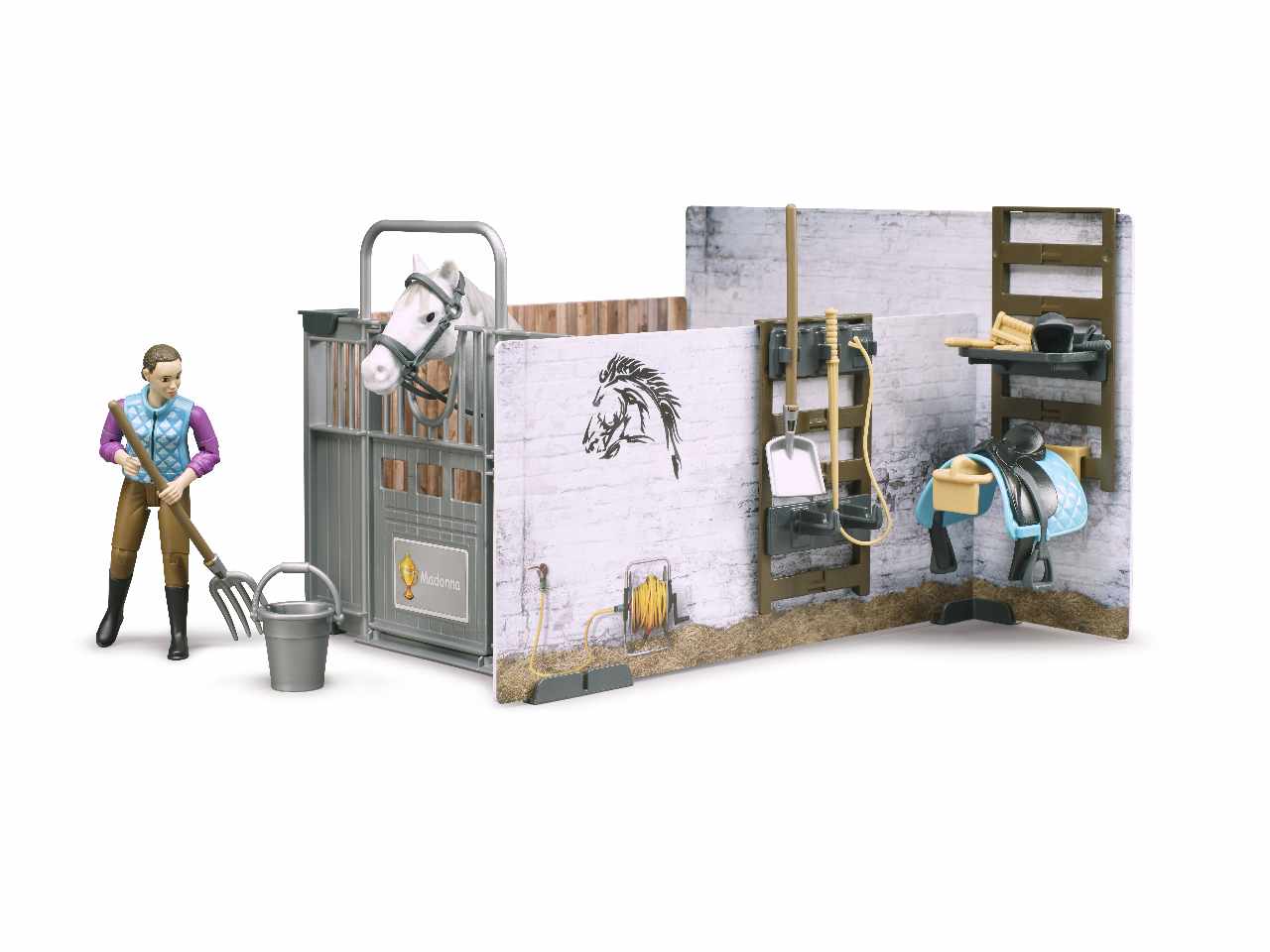 Stalla c/cavallo ed acc. 62506