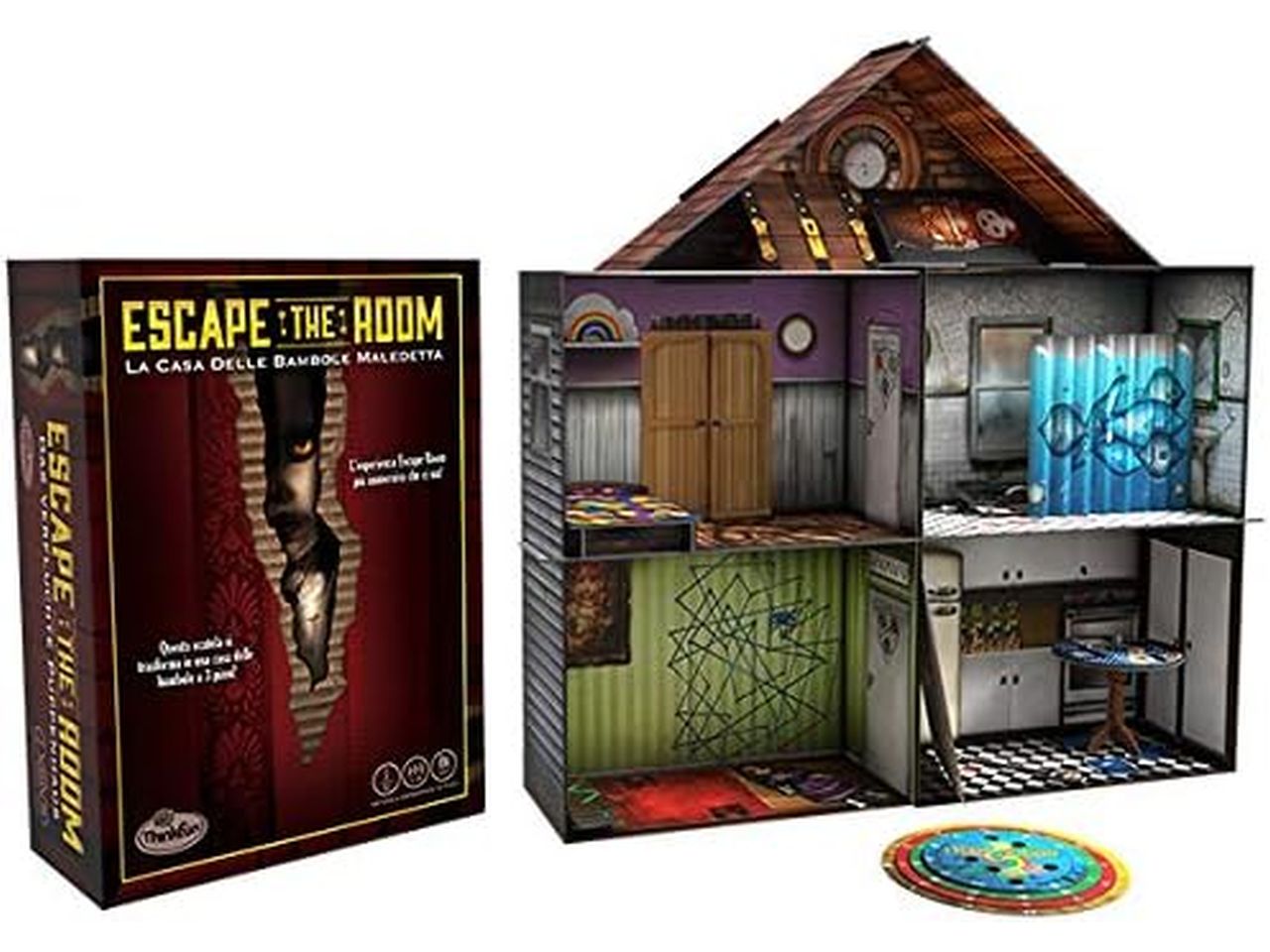 Gioco escape room la casa delle bambole maledetta