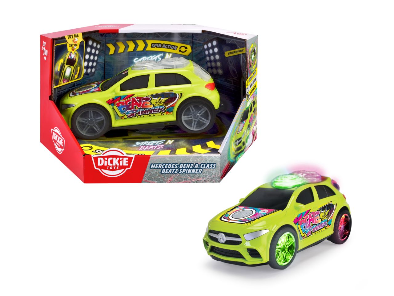 Mercedes-Benz Classe A Streets'n beatz Dickie Toys Auto interattiva