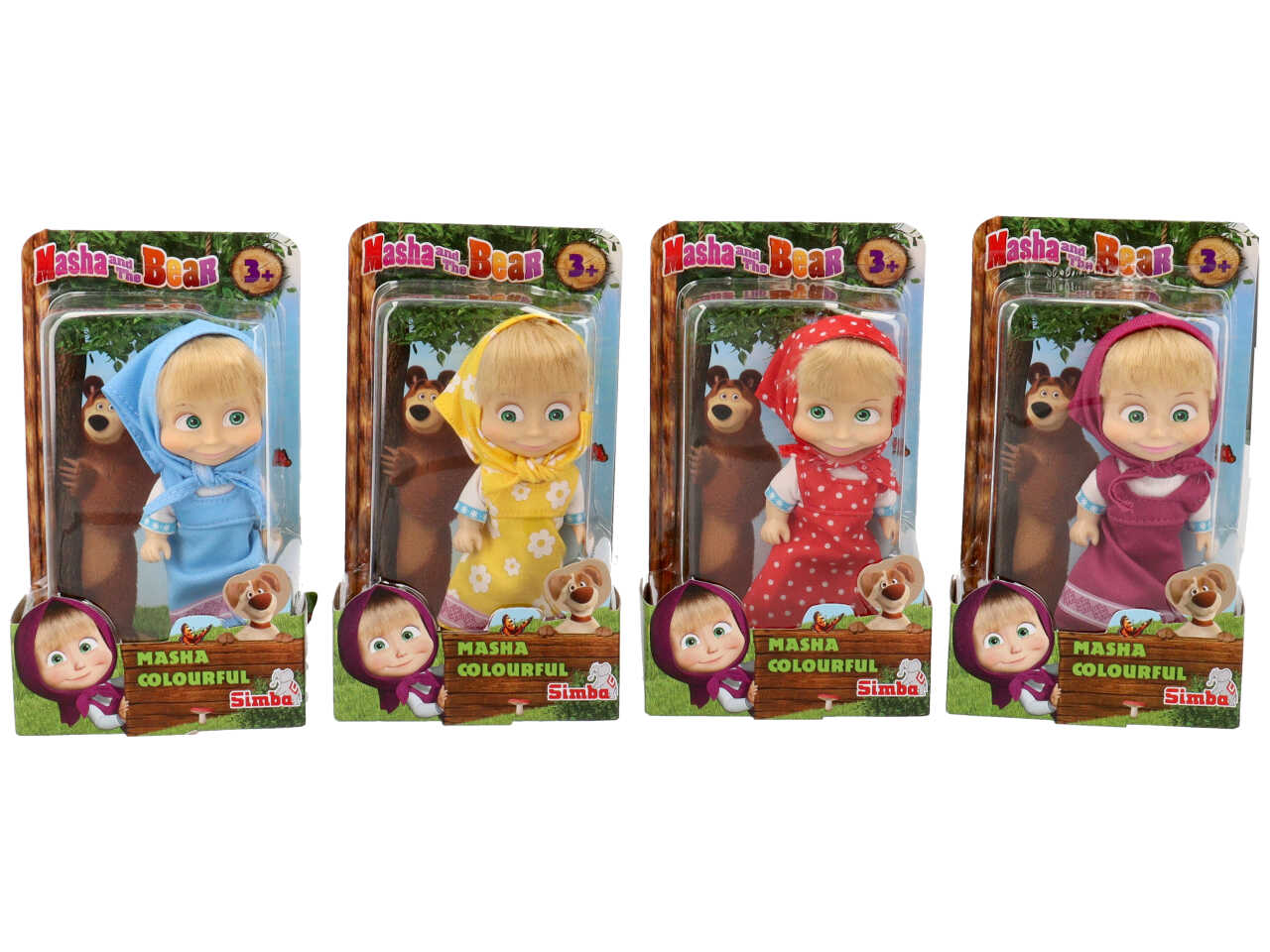 Masha e l'orso bambola 12cm 109301678