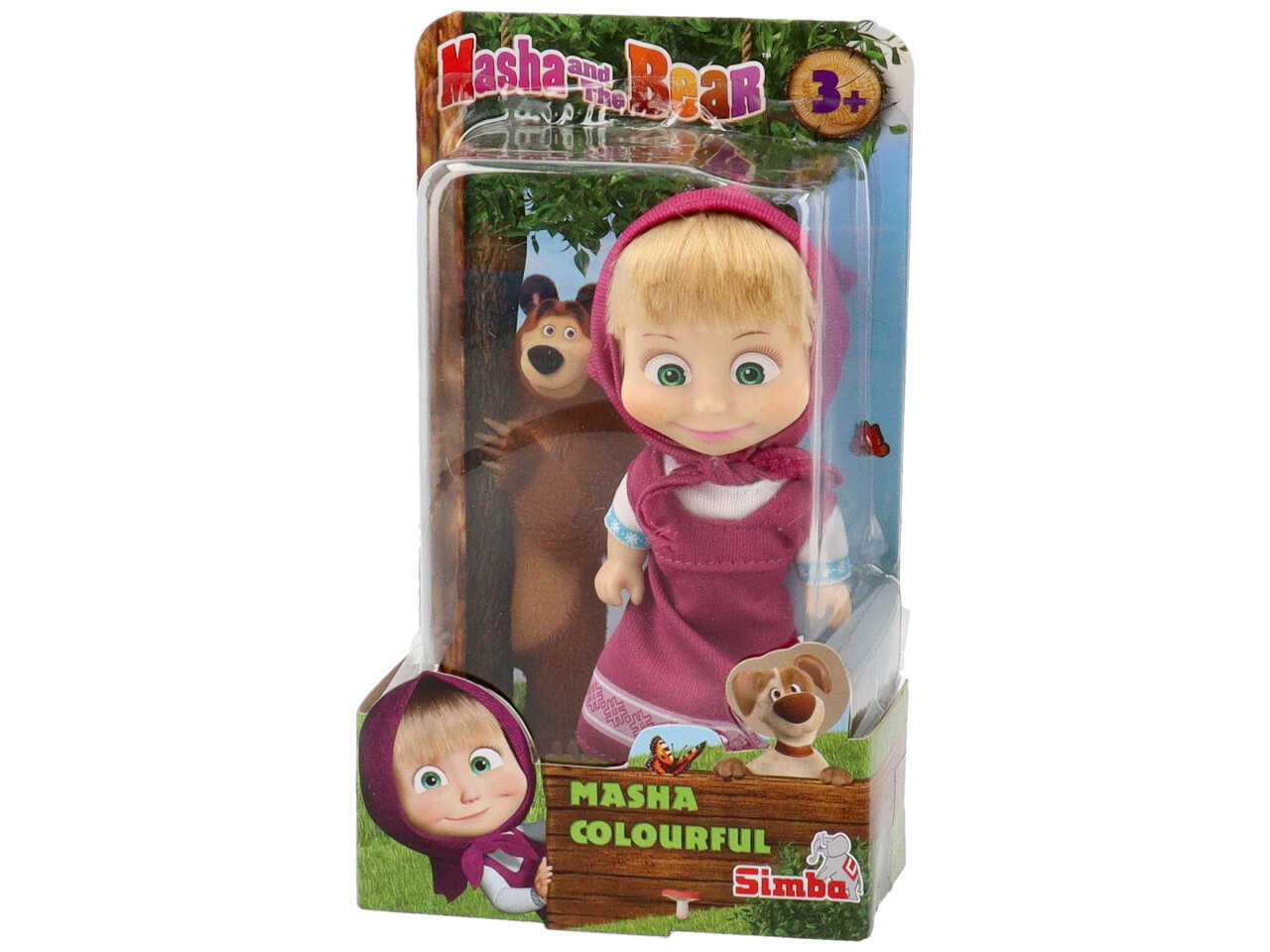 Masha e l'orso bambola 12cm 109301678