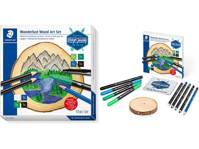 Staedtler set legno wanderlust