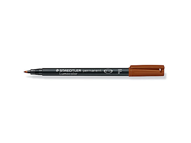 Marcatore staedtler marrone tratto 0.6mm 10 pezzi