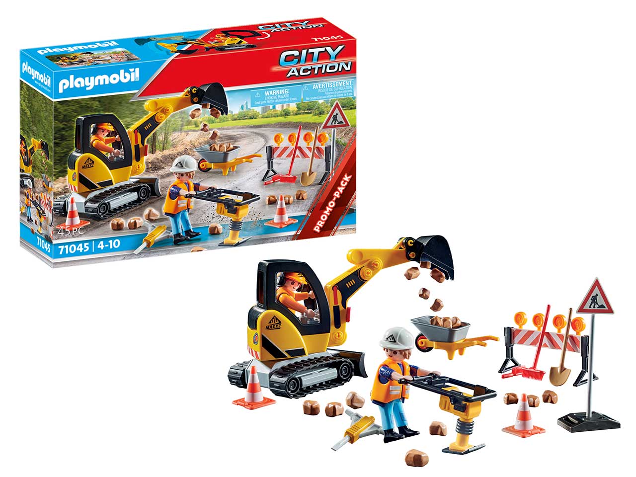 Playmobil city action cantiere stradale