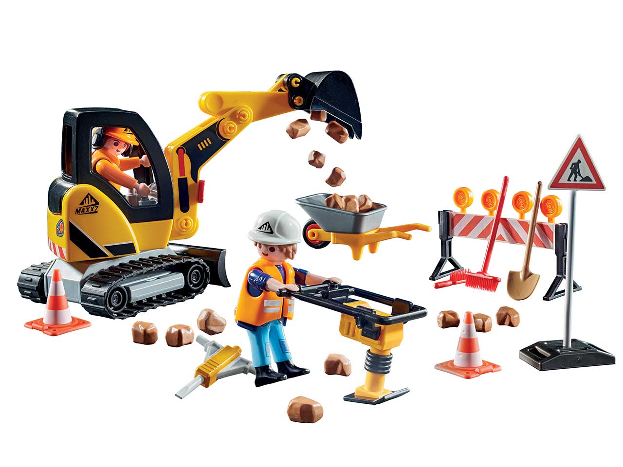 Playmobil city action cantiere stradale