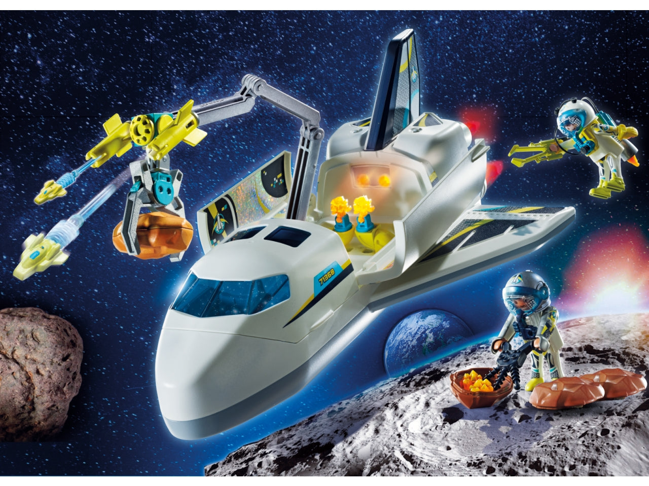 Playmobil space shuttle spaziale