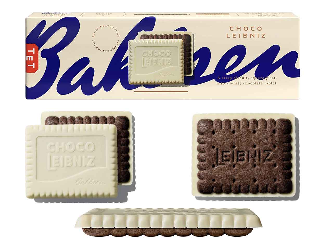 Biscotto choco leibniz al cioccolato bianco da 125gr