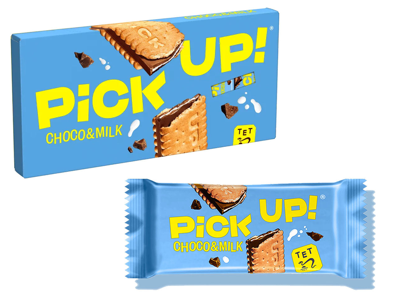 Bahlsen biscotto pick up! choco-milk 112gr