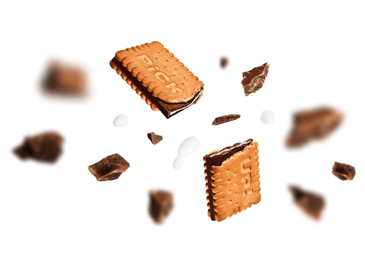 Bahlsen biscotto pick up! choco-milk 112gr