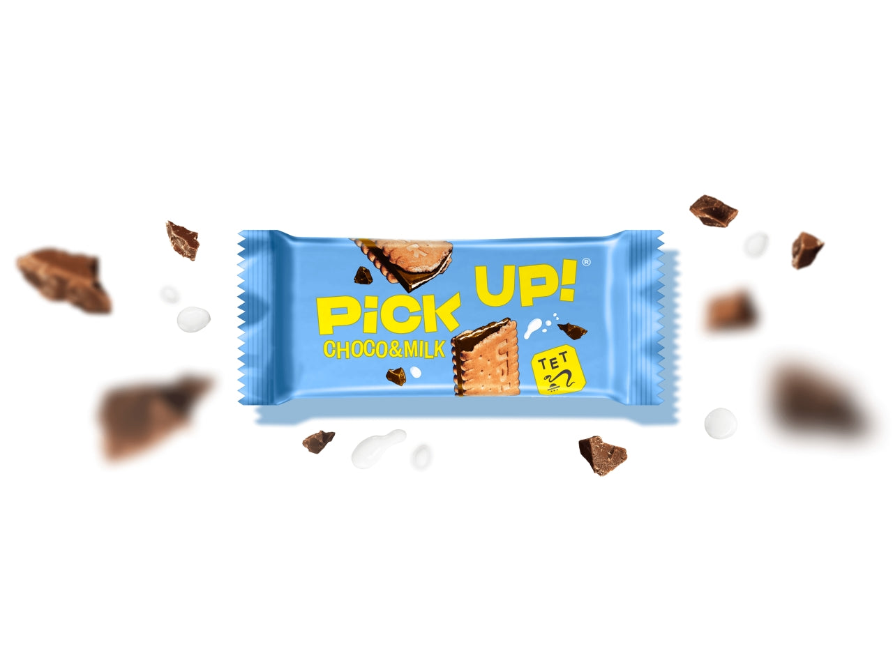 Bahlsen biscotto pick up! choco-milk 112gr