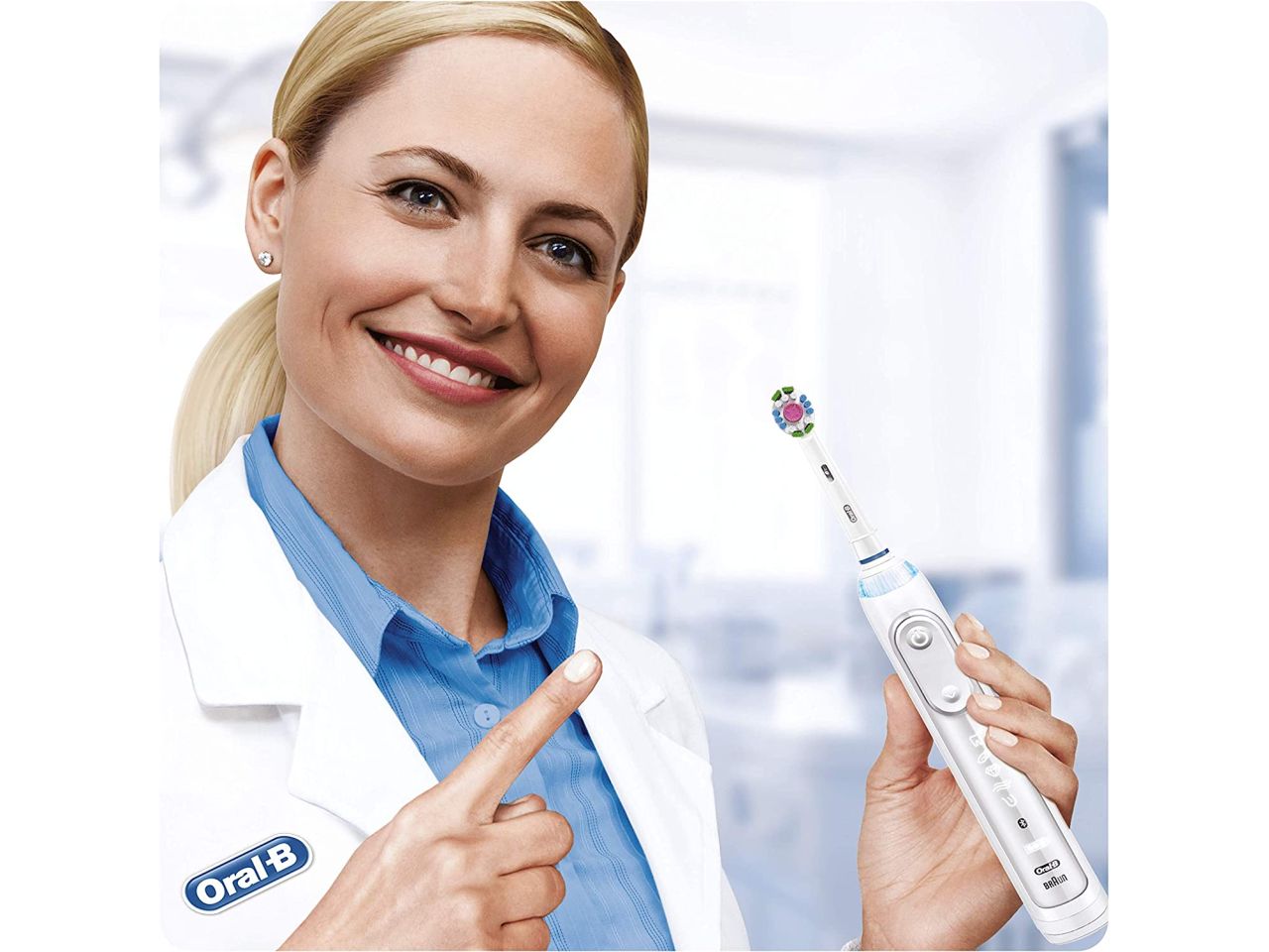 Oral b testine di ricambio 3d white per spazzolino elettrico - la confezione comprende 3 ricambi
