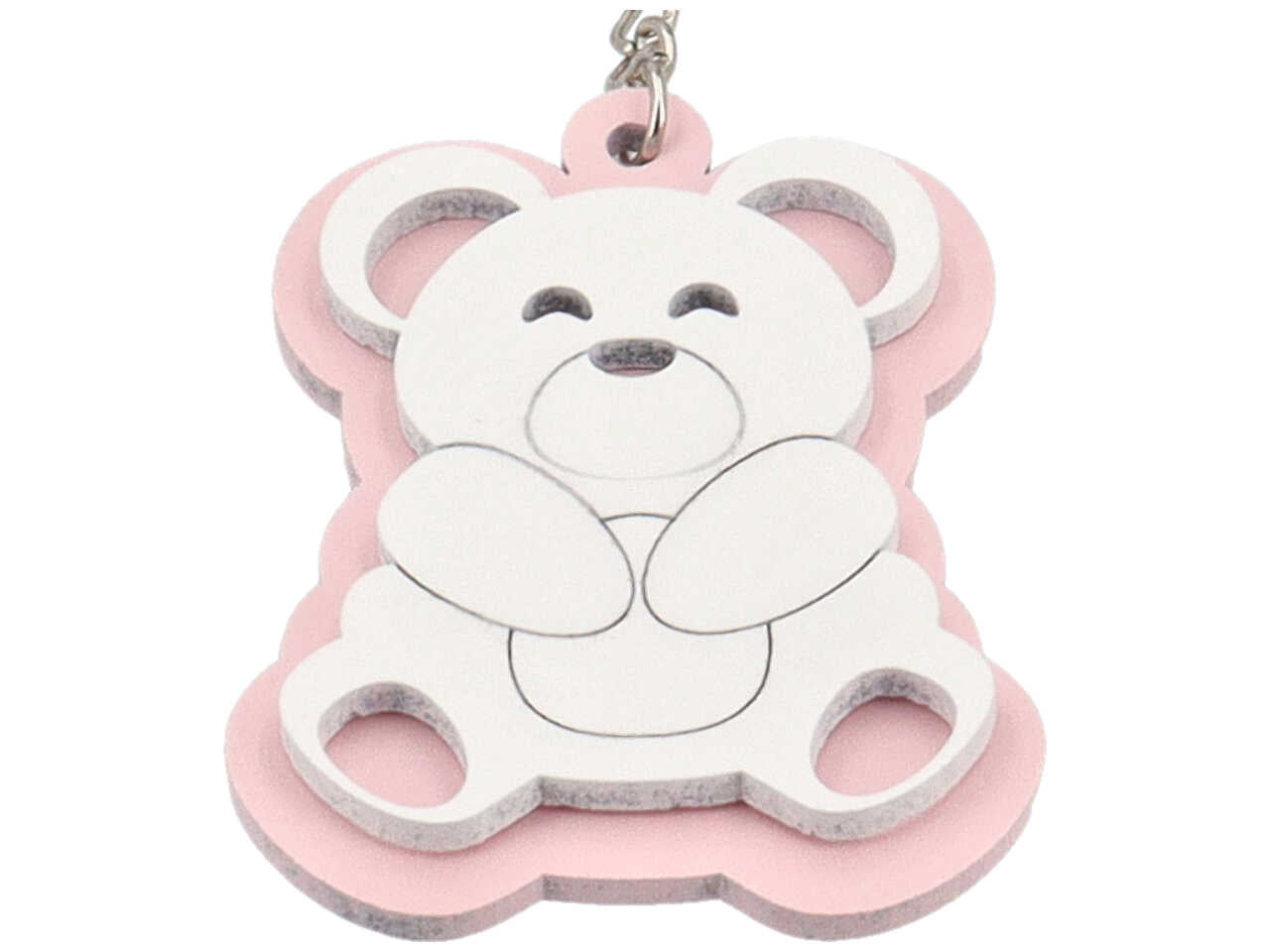 P.chiavi orso rosa cr-0459