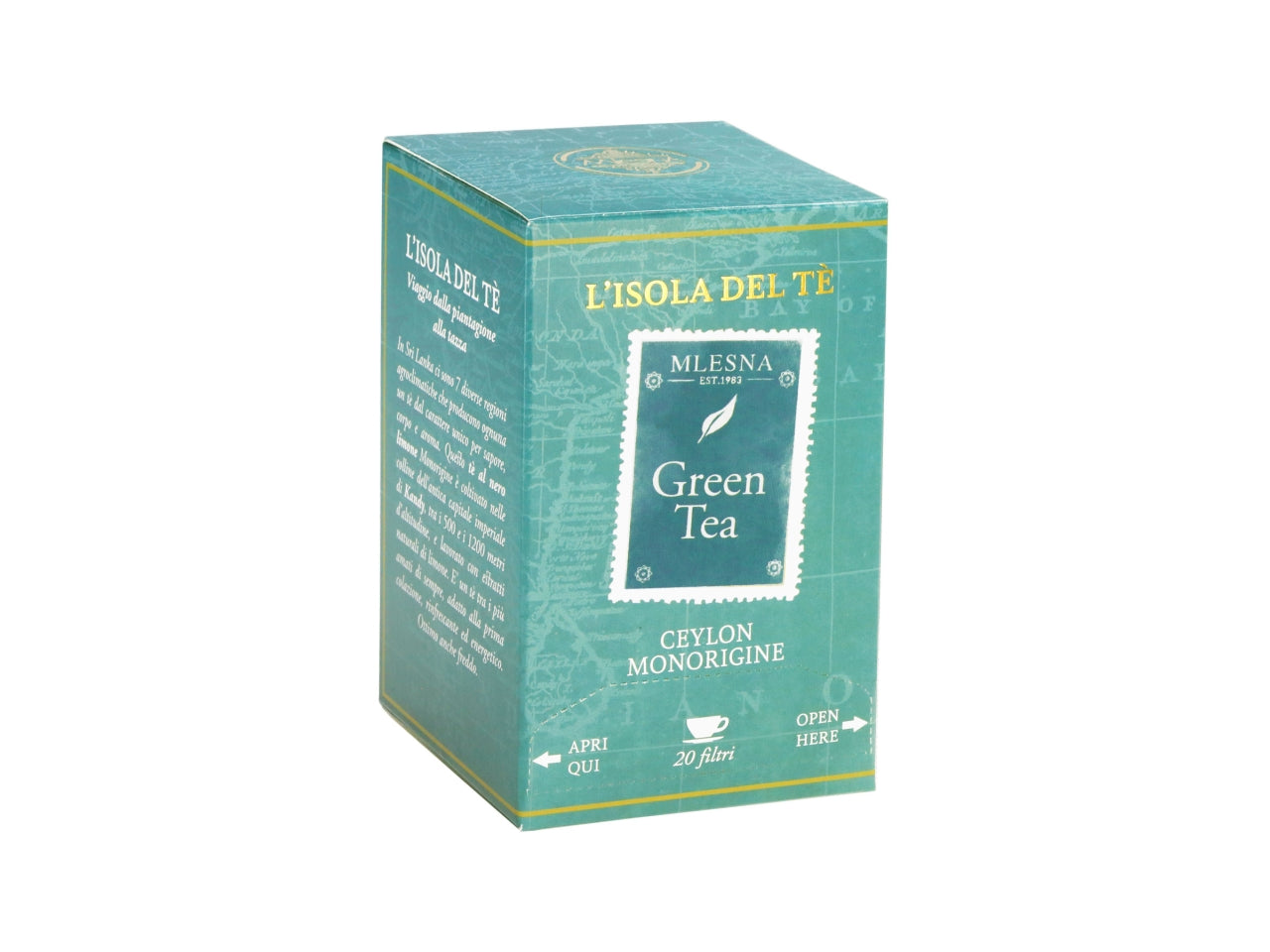 Te' green tea monorigine l'isola del tea