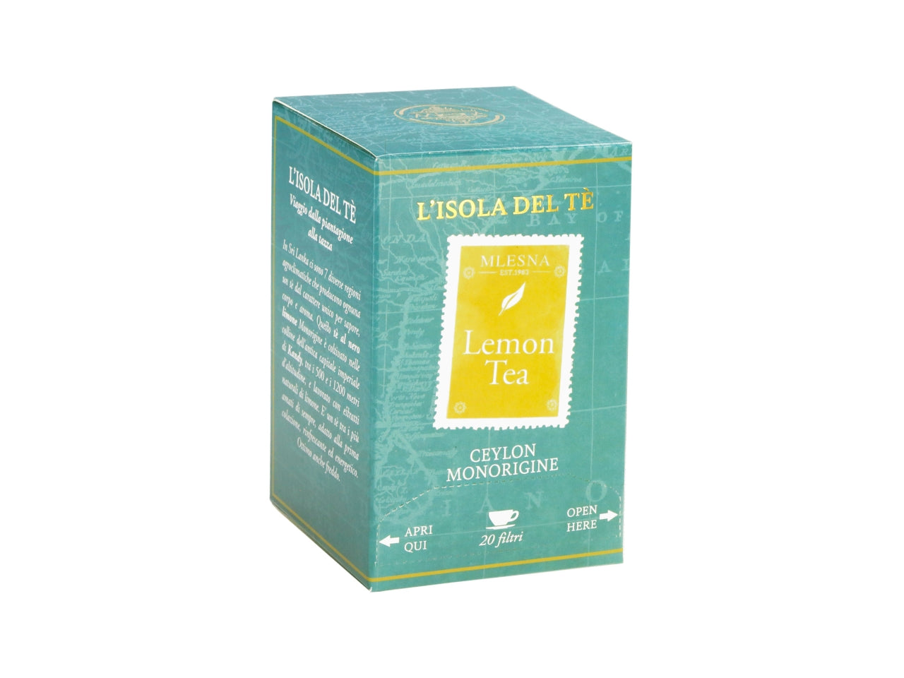 Te' lemon tea monorigine l'isola del tea